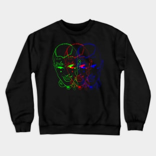 Peep RGB Crewneck Sweatshirt